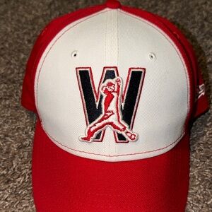MLB Baseball New Era Washington Nationals Fitted Hat Cap Size 7,3/8 Used Merchn
